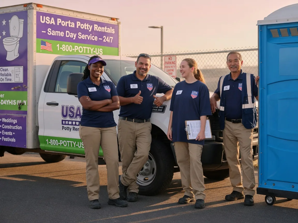 Porta Potty Rental company in Scott, OH